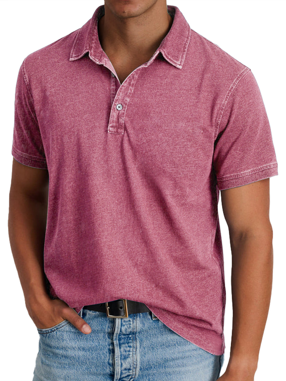 James™ | Polo à col