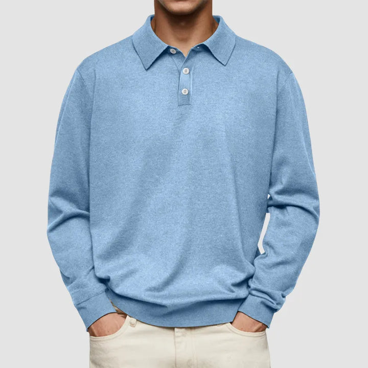 Kai | Solid Color Polo Men's Shirt