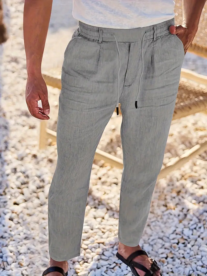 Liam™ | Loose linen pants