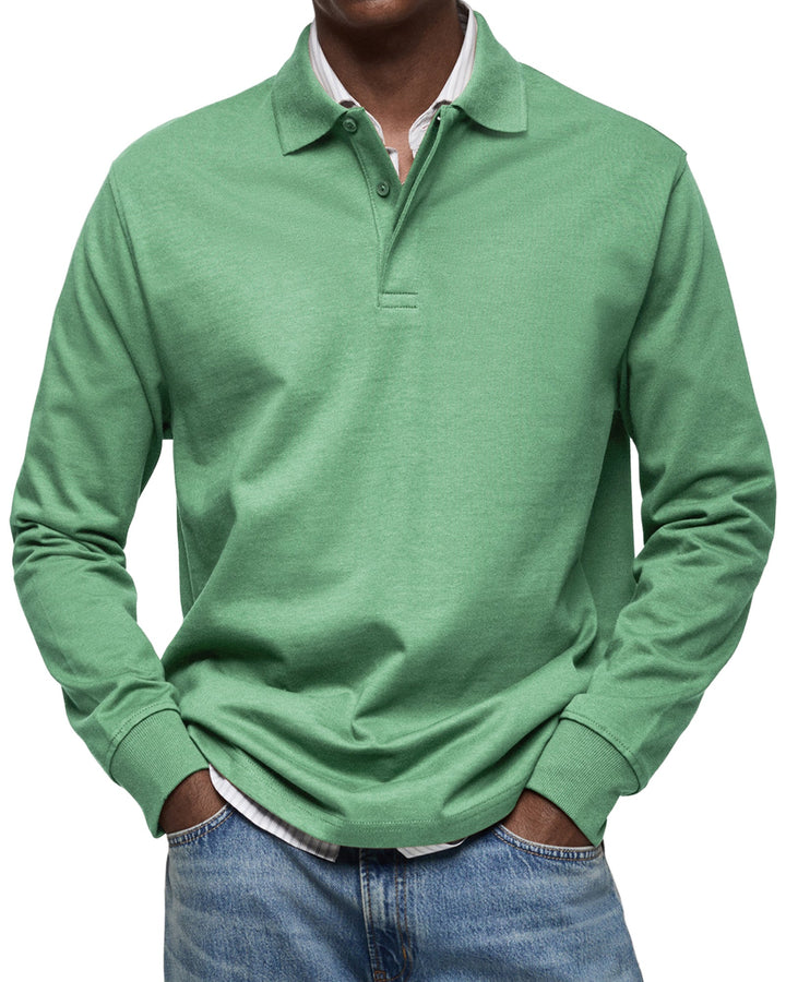Alexandre™ | Polo Manches Longues Casual