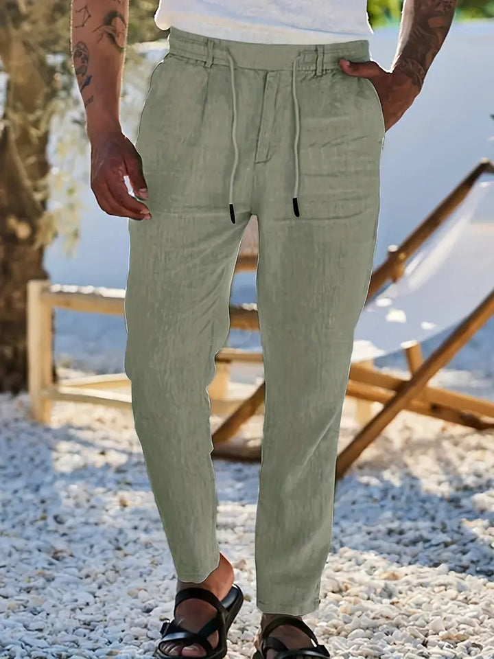 Liam™ | Loose linen pants