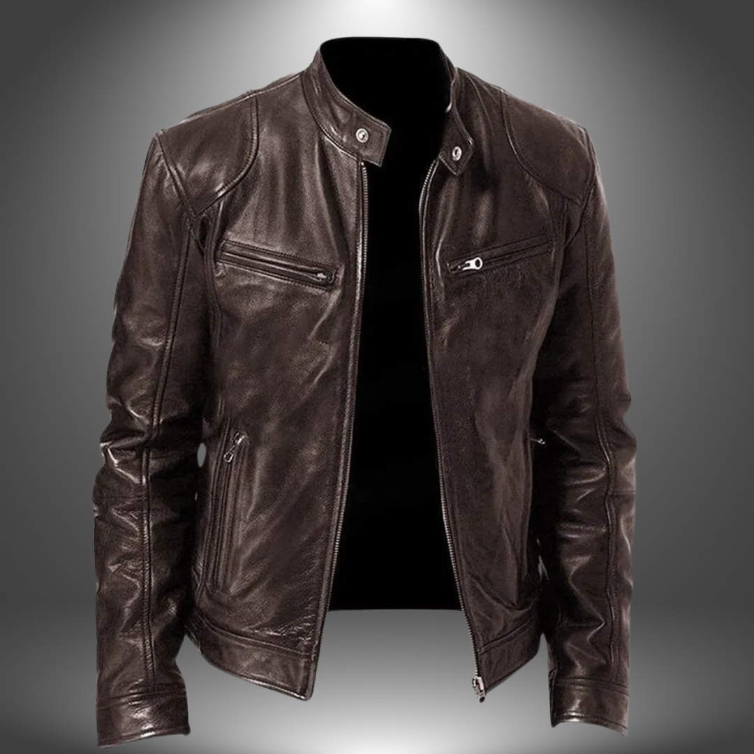 Maverick™ | Men's Handmade Leather Jacket