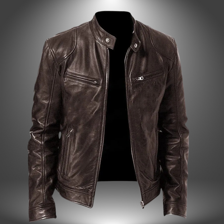 Maverick™ | Men's Handmade Leather Jacket