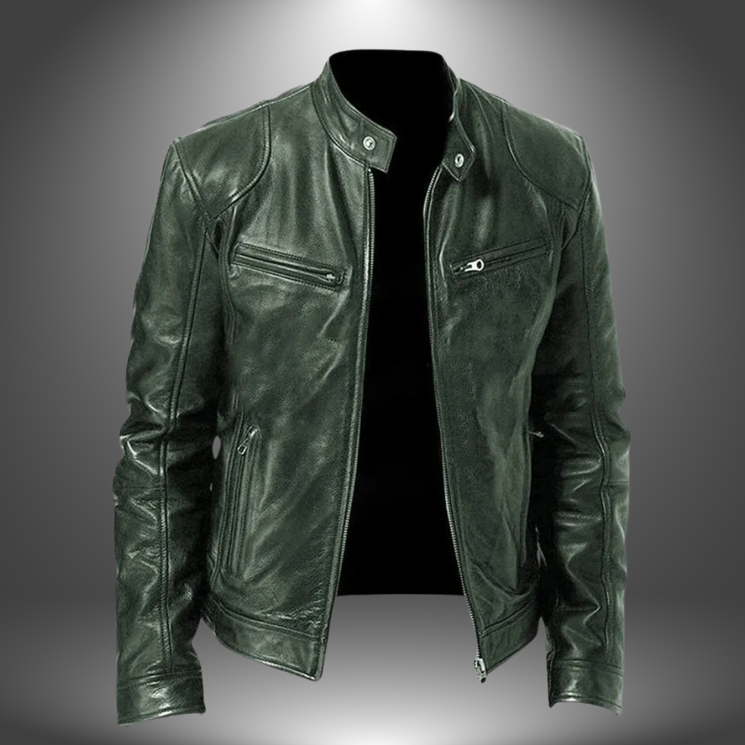 Maverick™ | Men's Handmade Leather Jacket
