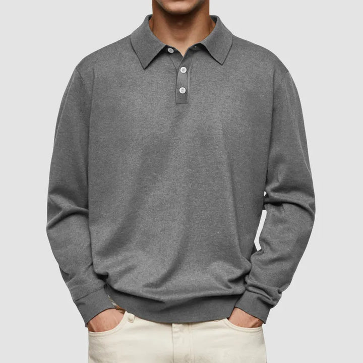 Kai | Solid Color Polo Men's Shirt