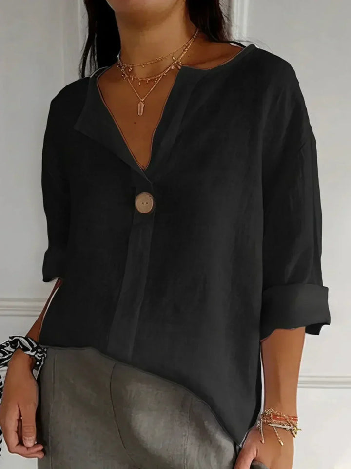 Stefania | V-neck blouse