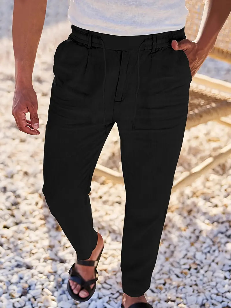 Liam™ | Loose linen pants