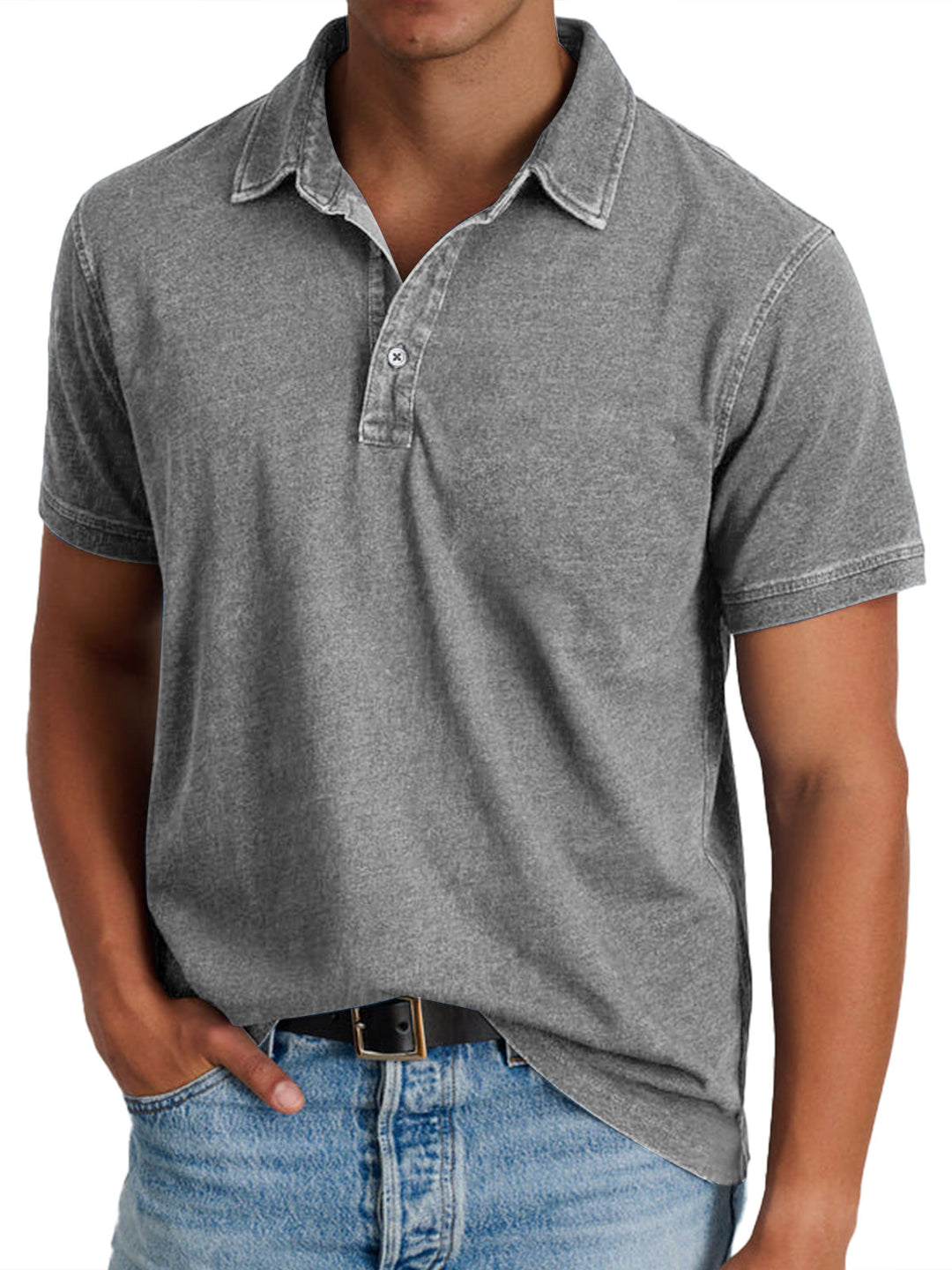 James™ | Polo à col
