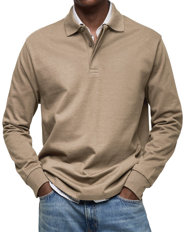Alexandre™ | Polo Manches Longues Casual