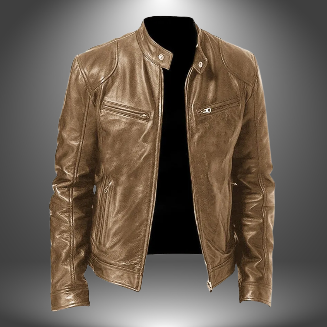Maverick™ | Men's Handmade Leather Jacket