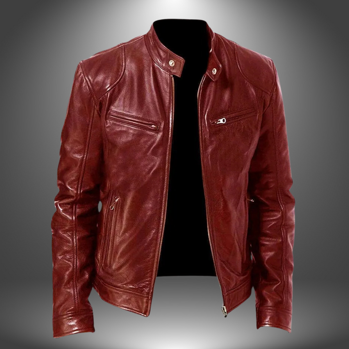 Maverick™ | Men's Handmade Leather Jacket