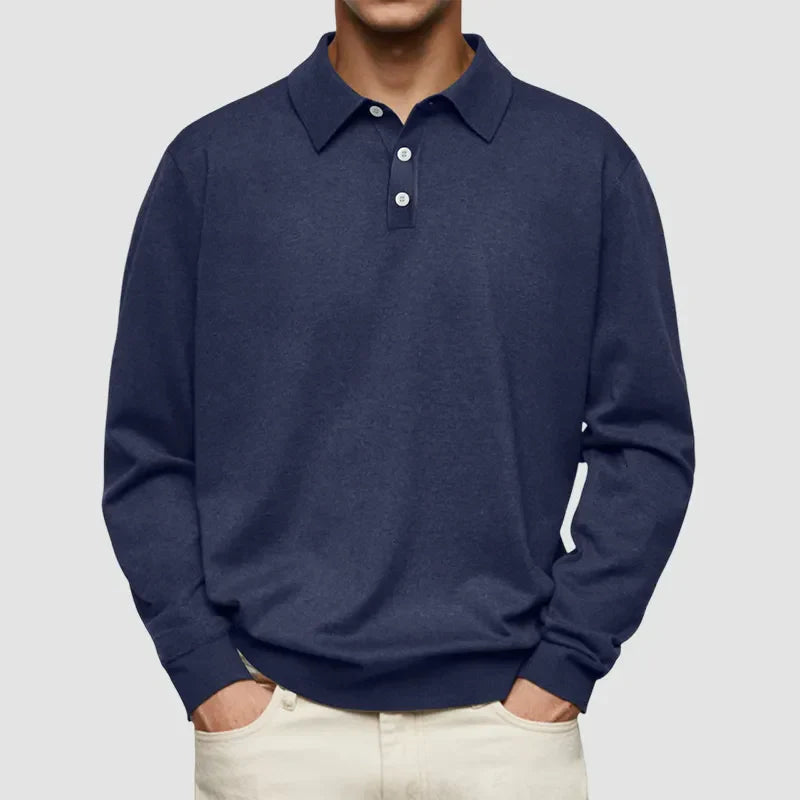 Kai | Solid Color Polo Men's Shirt
