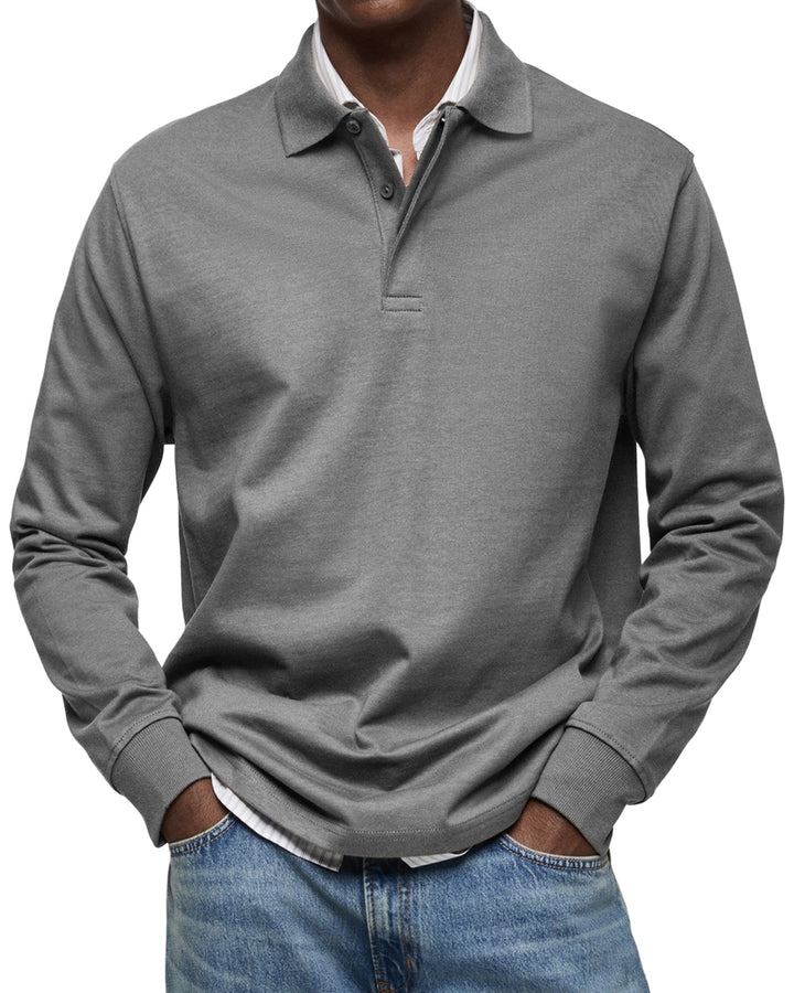 Alexandre™ | Polo Manches Longues Casual