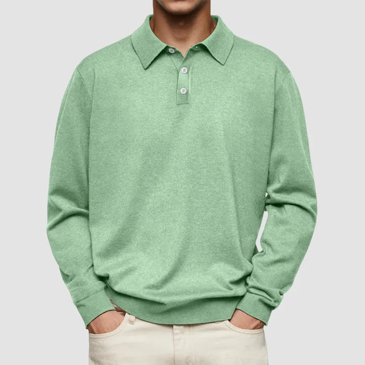 Kai | Solid Color Polo Men's Shirt