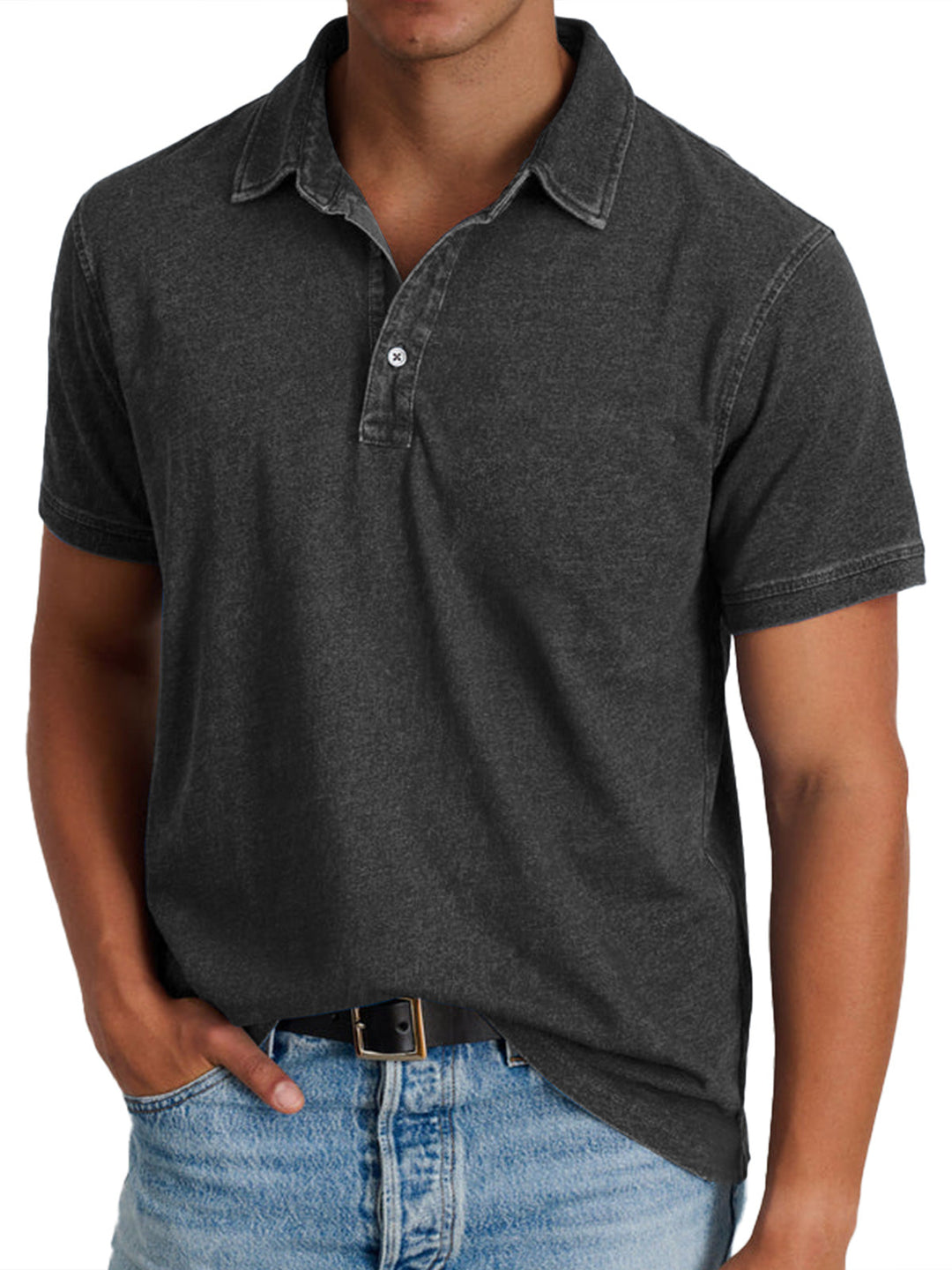 James™ | Polo à col