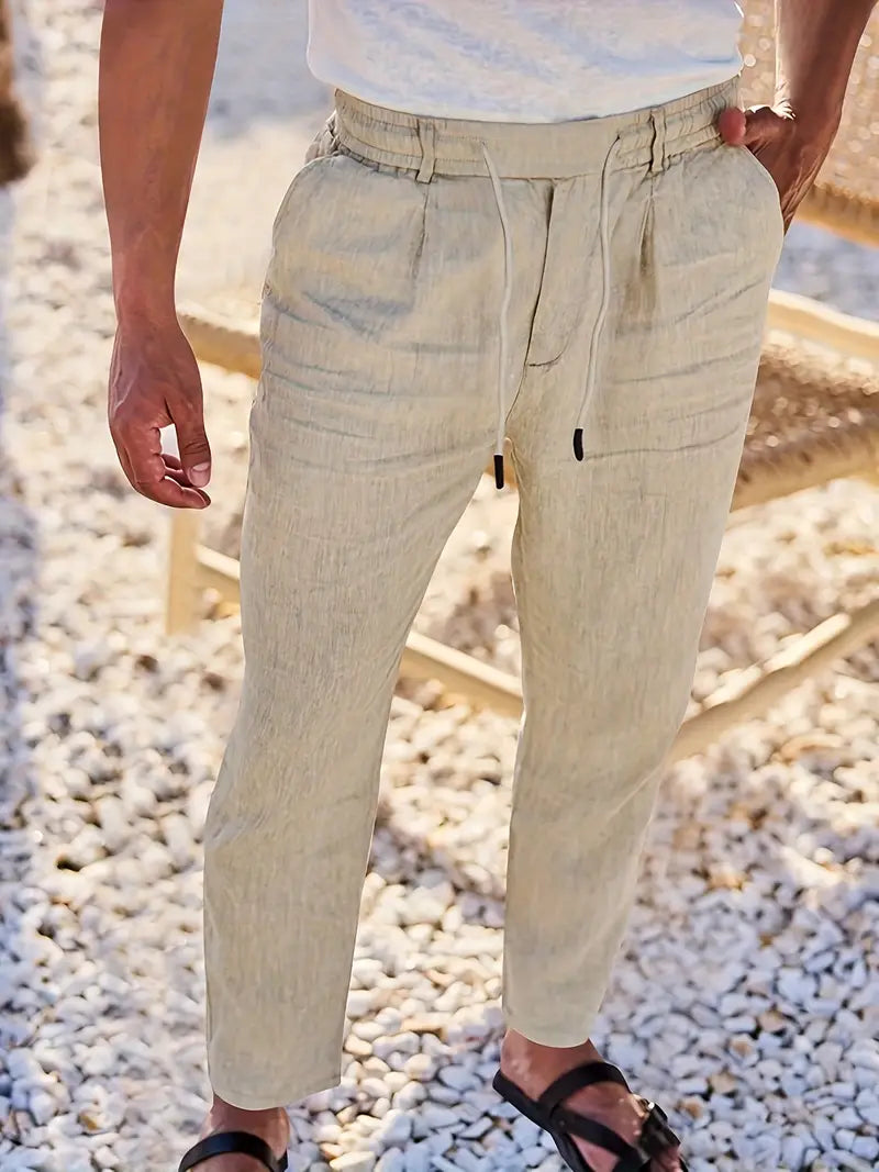 Liam™ | Loose linen pants
