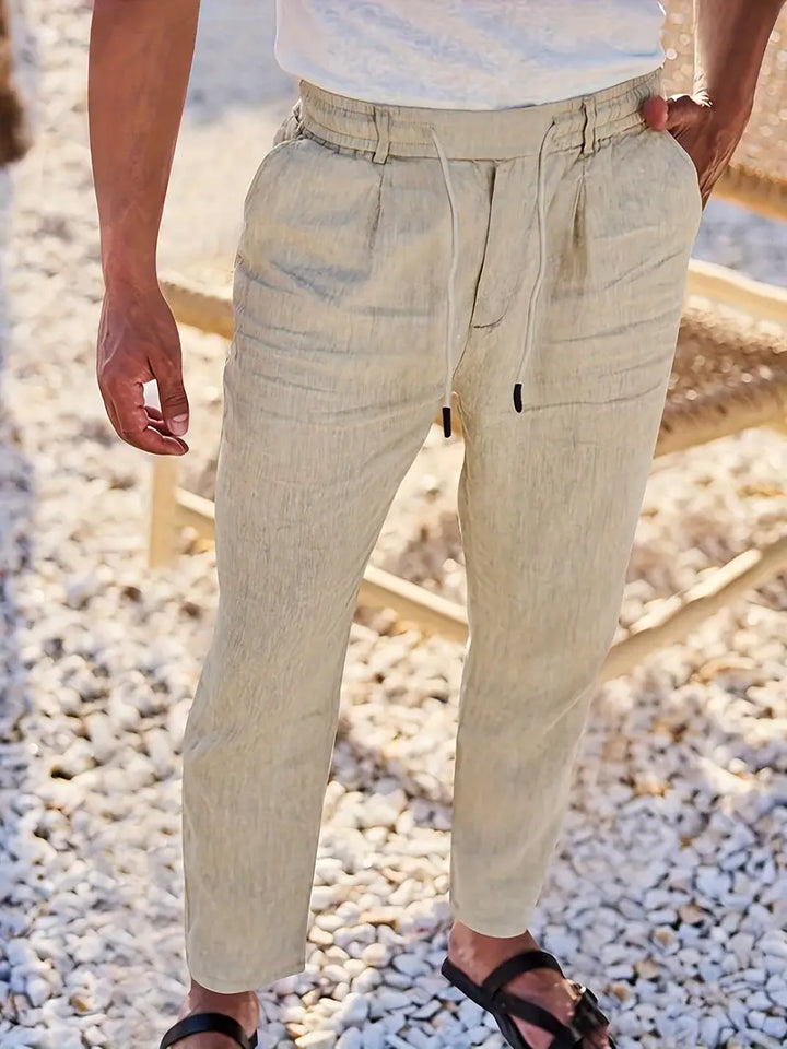Liam™ | Loose linen pants