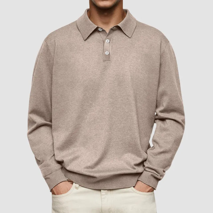 Kai | Solid Color Polo Men's Shirt