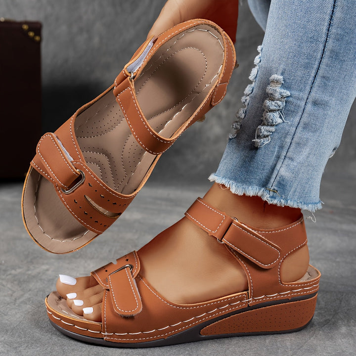 Aldona | Orthopedic wedge sandals