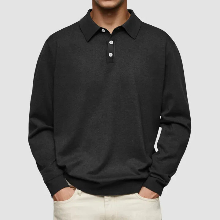 Kai | Solid Color Polo Men's Shirt