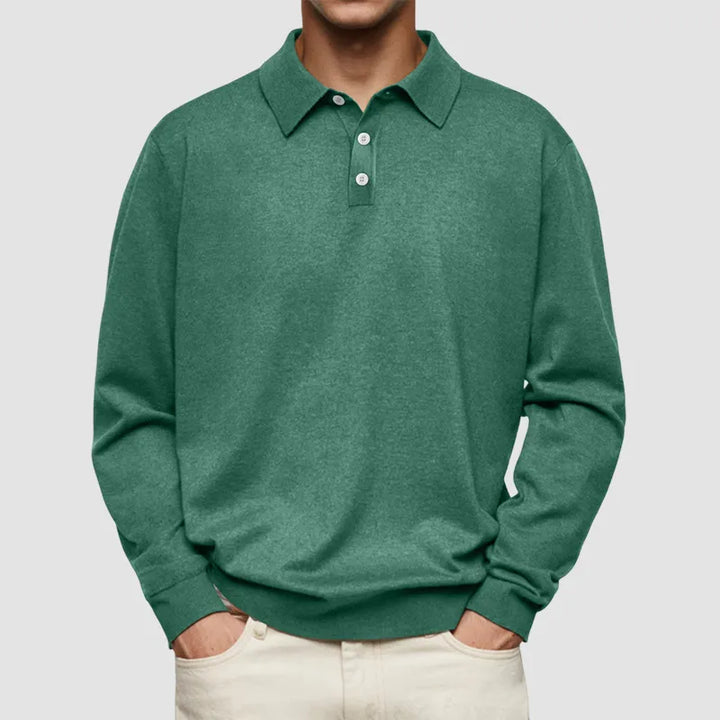 Kai | Solid Color Polo Men's Shirt