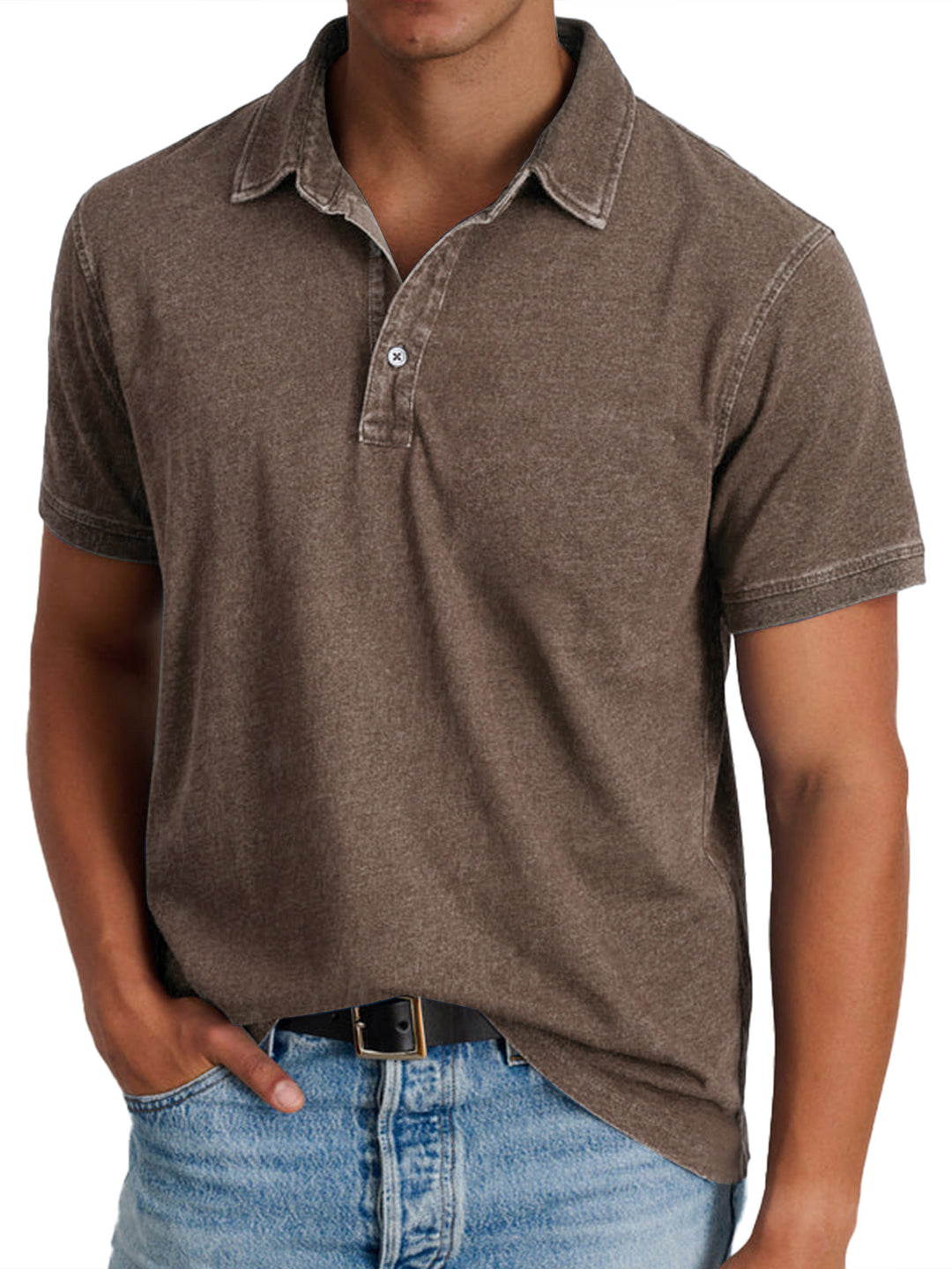 James™ | Polo à col
