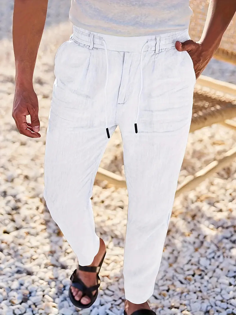 Liam™ | Loose linen pants