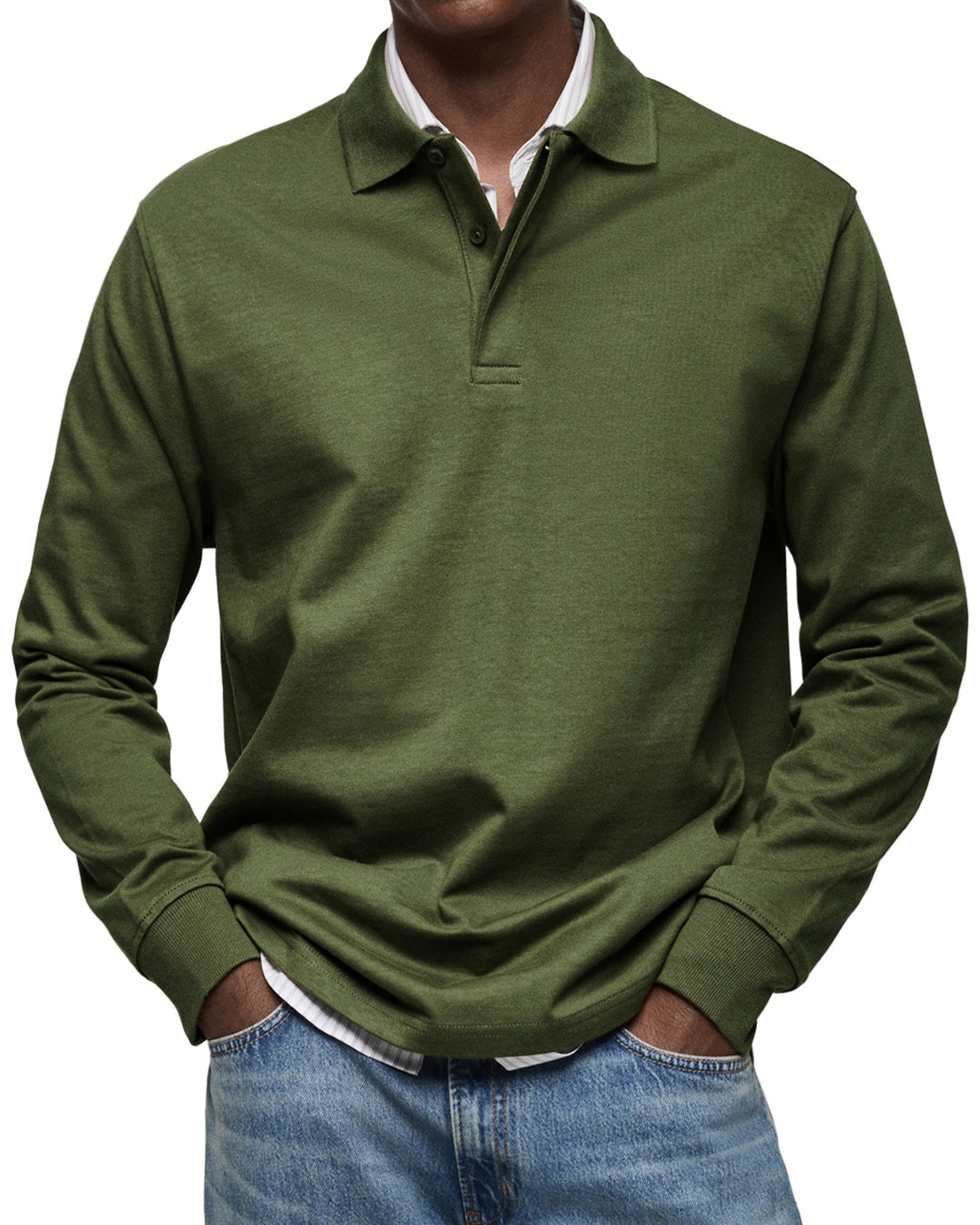 Alexandre™ | Polo Manches Longues Casual