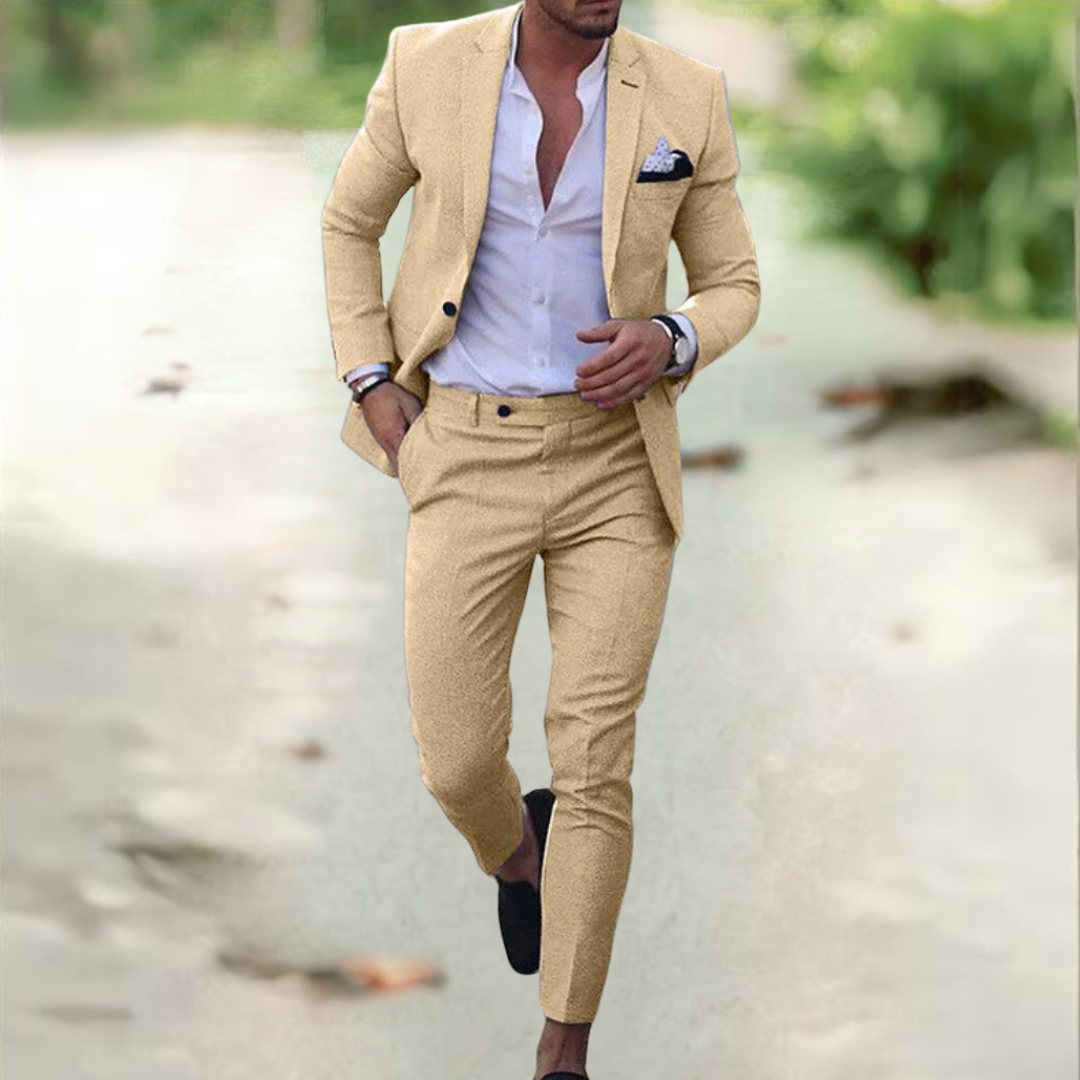 Gaetano | Elegant Men's Suit (Jacket + Pants)