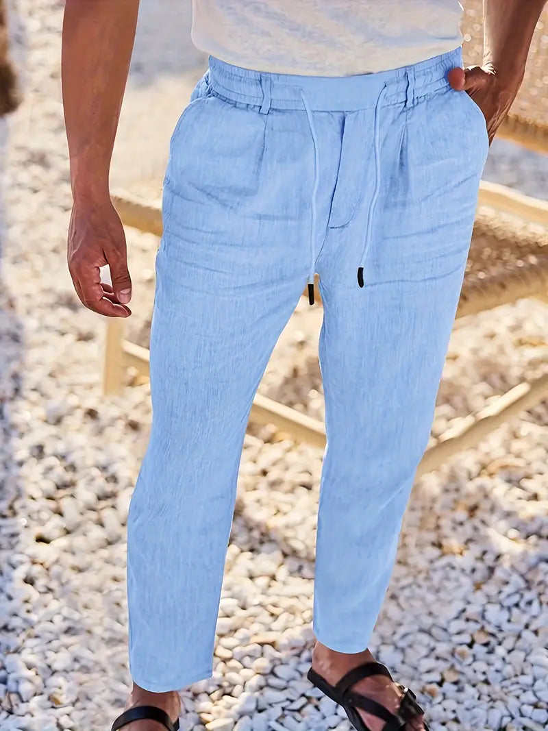 Liam™ | Loose linen pants