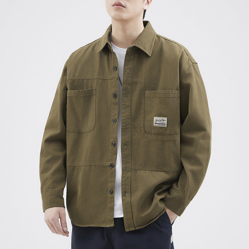 Studio Long-Sleeve Cargo Shirt