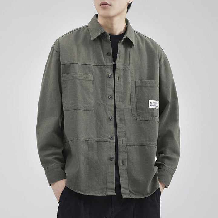 Studio Long-Sleeve Cargo Shirt