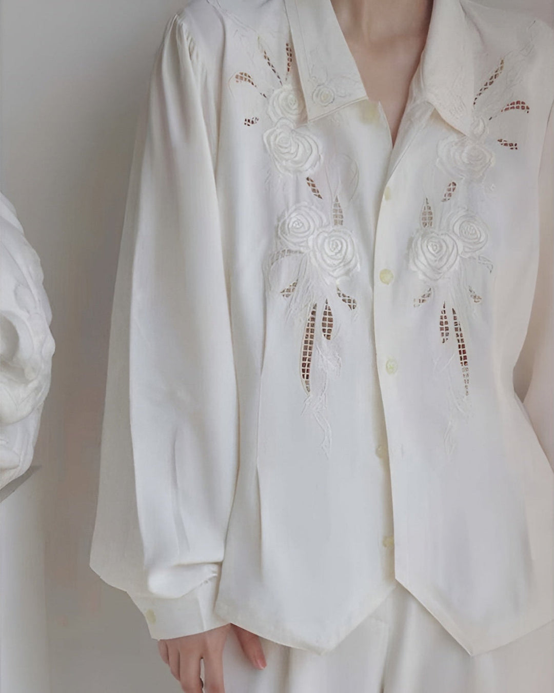 Roselle Embroidered Shirt