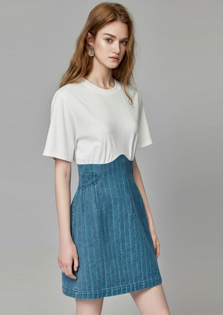 Denim Polo Dress