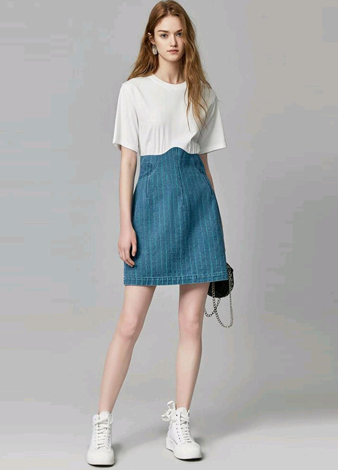 Denim Polo Dress
