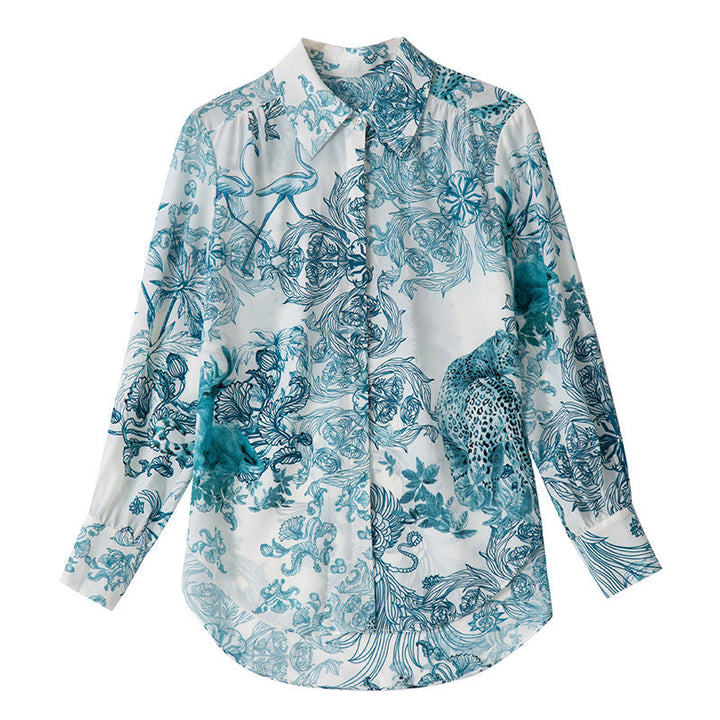 Jeanie Silk Blouse