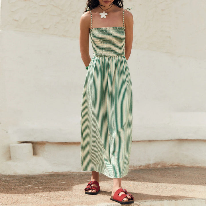 Midi Striped Sundress