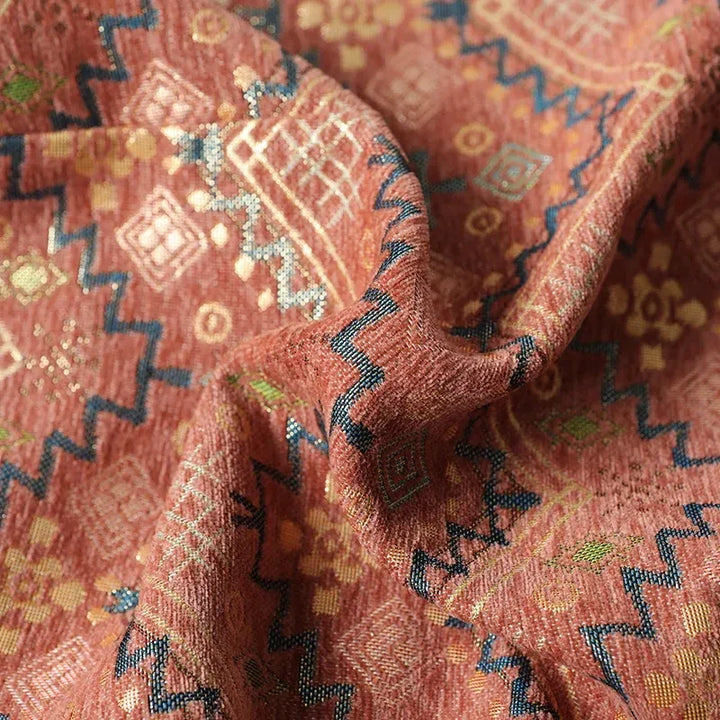 Kilim Weave Mini Skirt