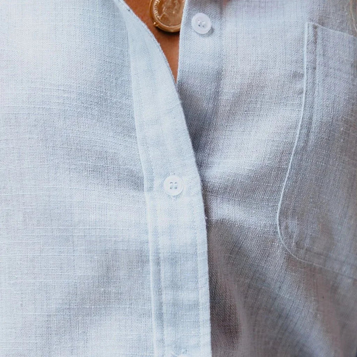 Holly Oversized Linen Shirt