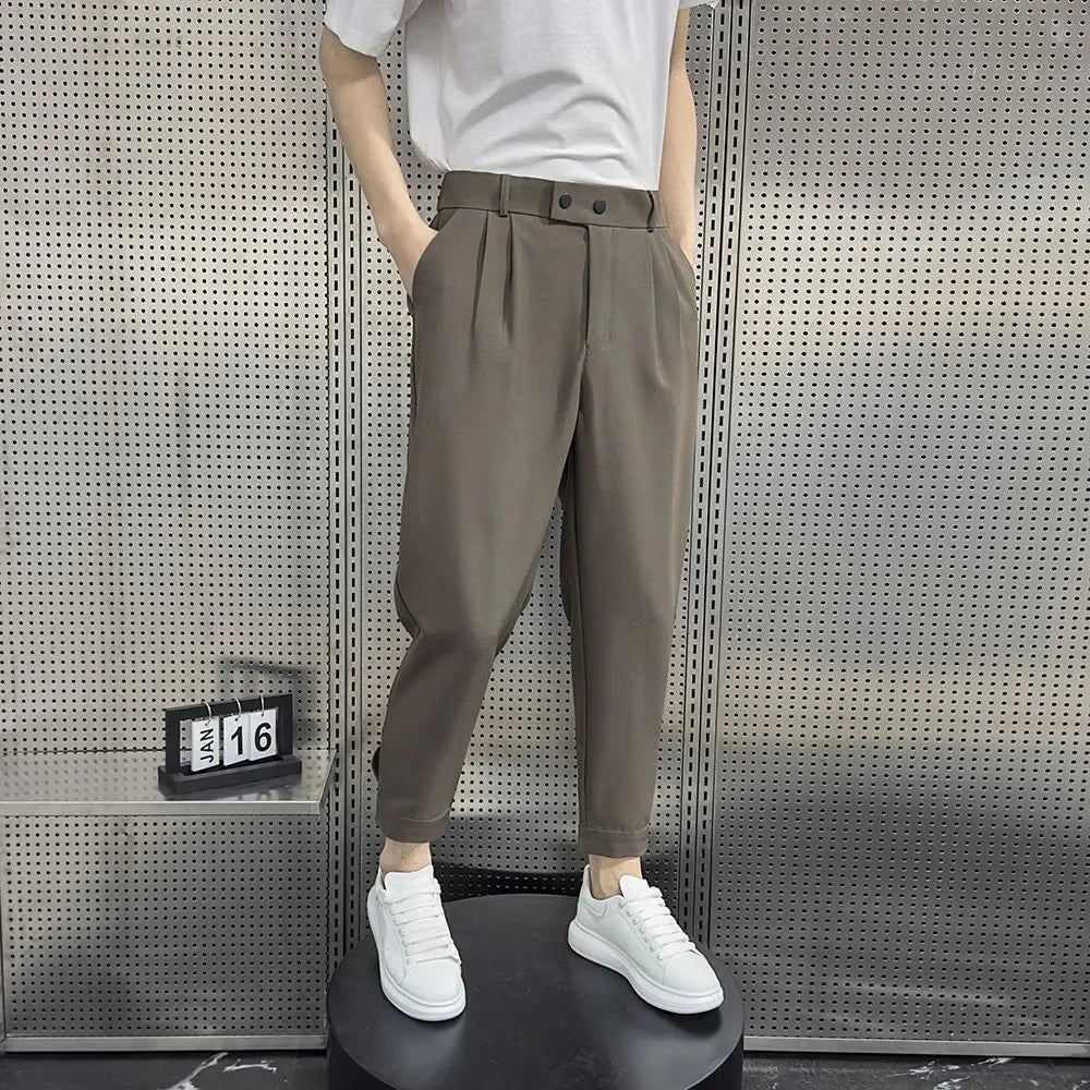 Tiago | Men’s Slim Fit Harem Trousers