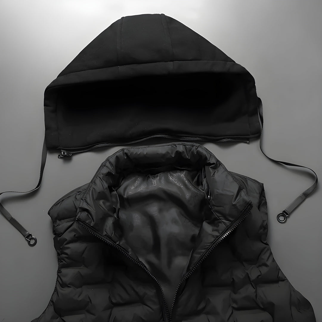 Thermo-Grid Hooded Vest