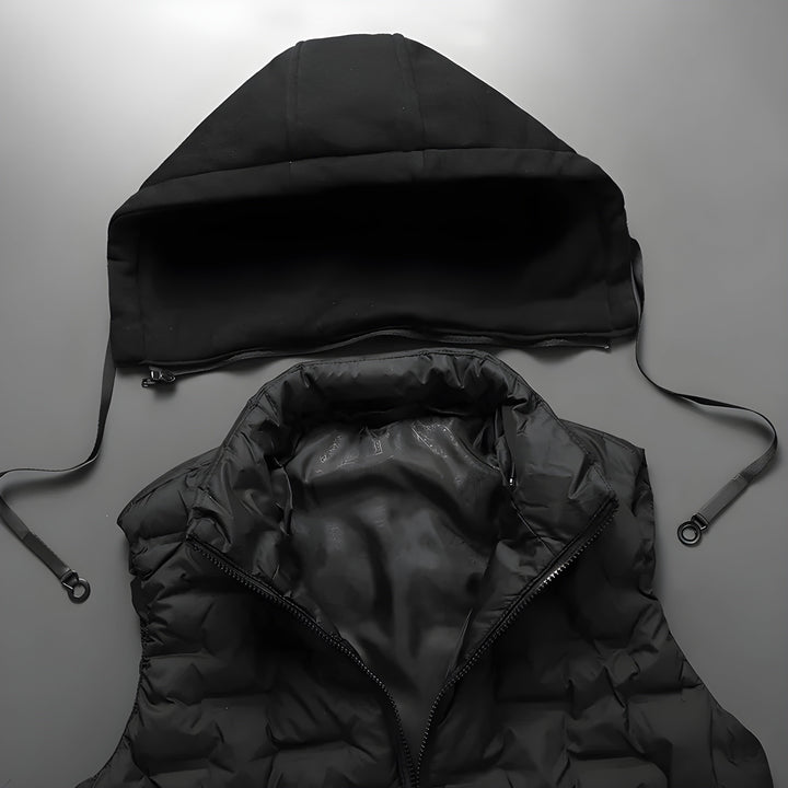 Thermo-Grid Hooded Vest