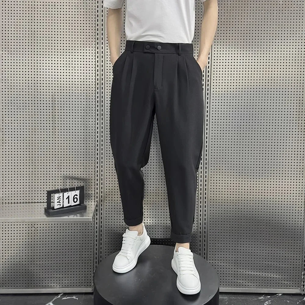 Tiago | Men’s Slim Fit Harem Trousers