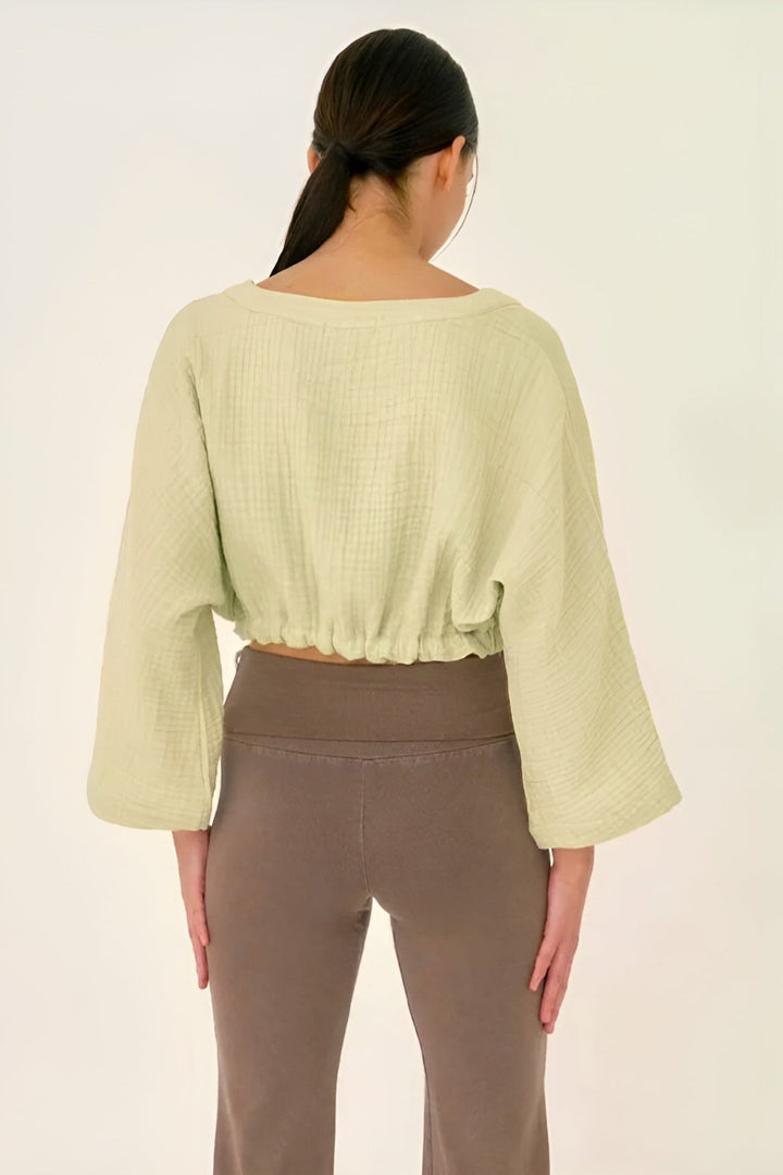 Wrap-Around Crop Top