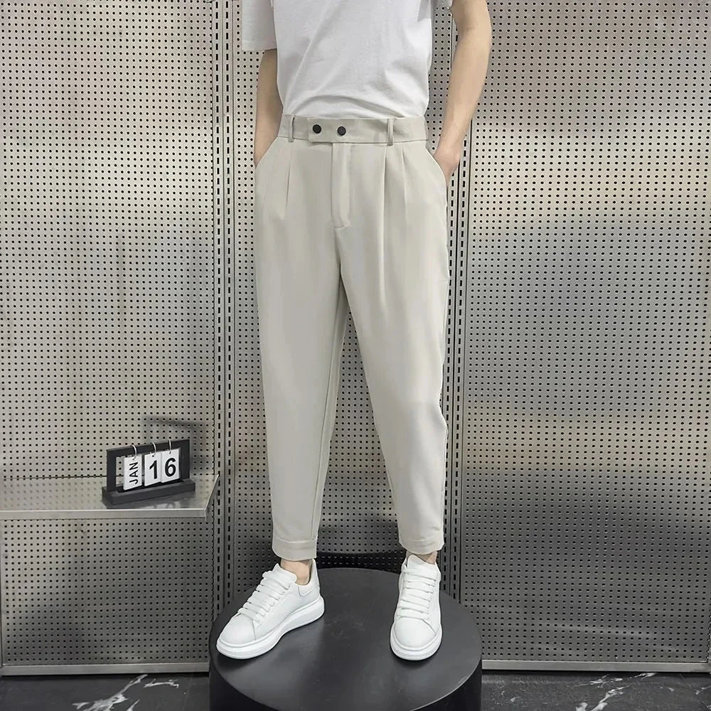 Tiago | Men’s Slim Fit Harem Trousers