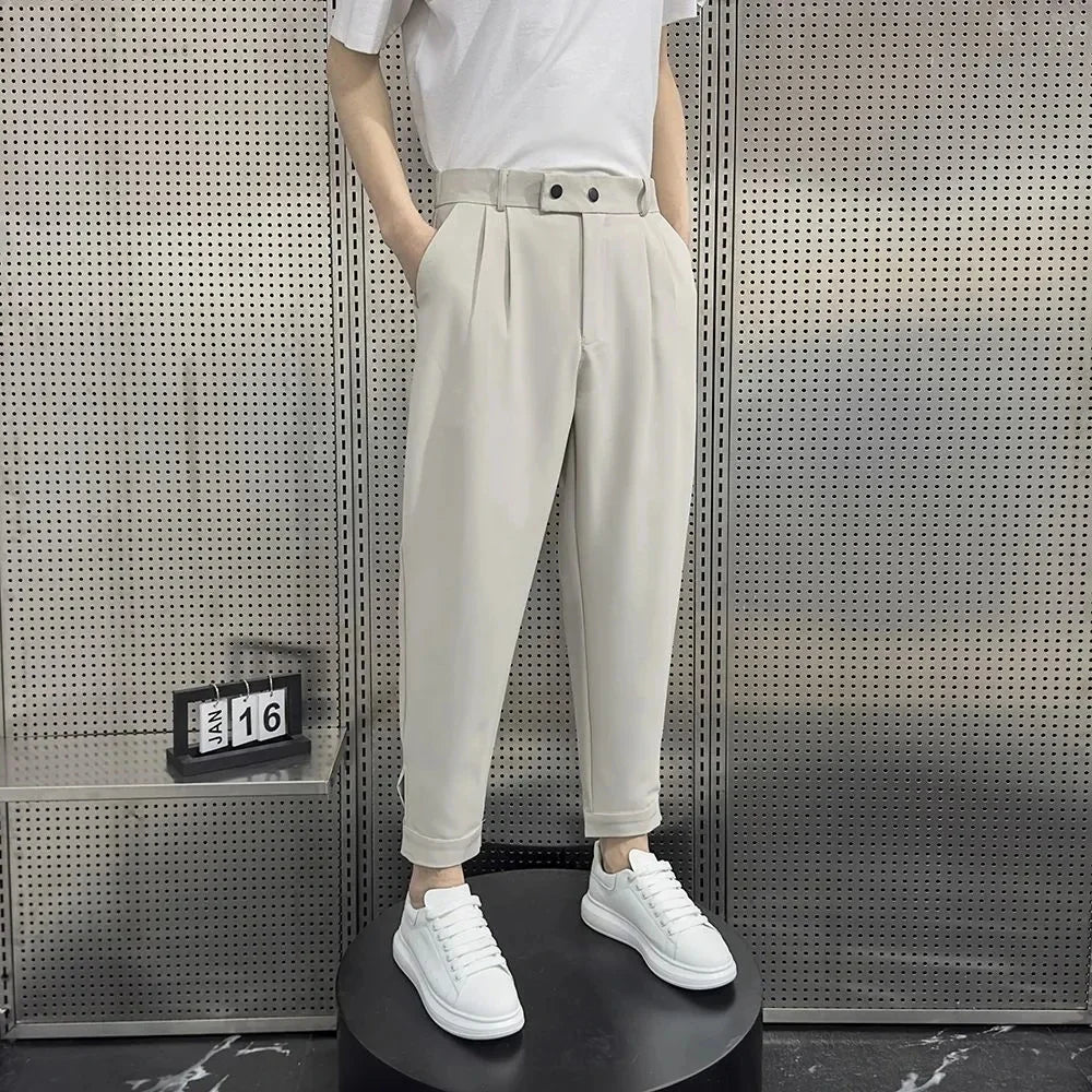 Tiago | Men’s Slim Fit Harem Trousers