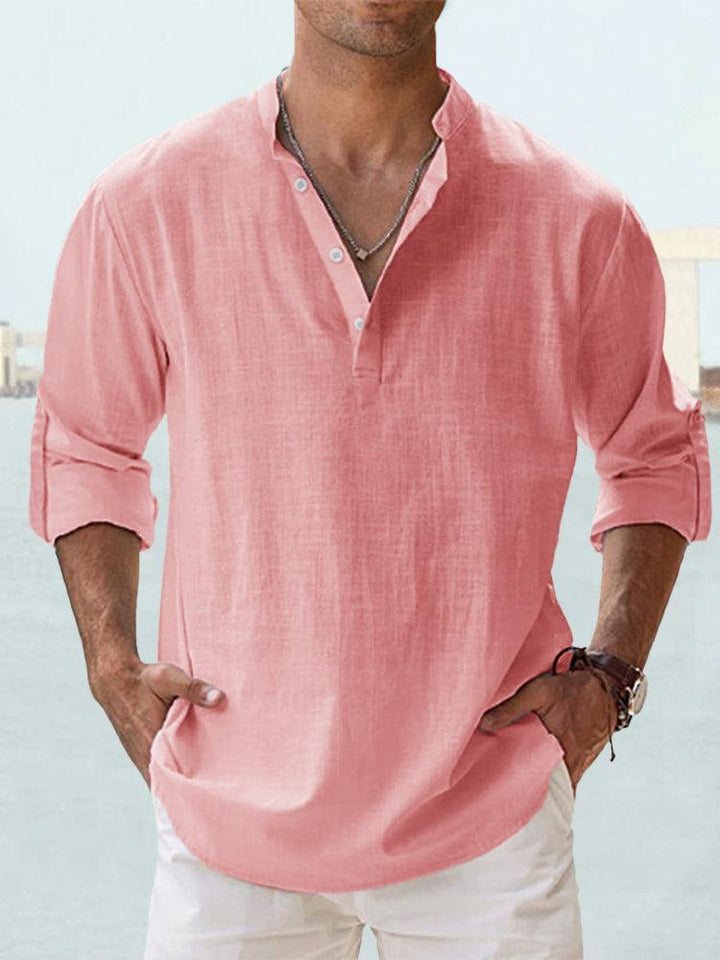 Kevin | Men's Linen Shirt