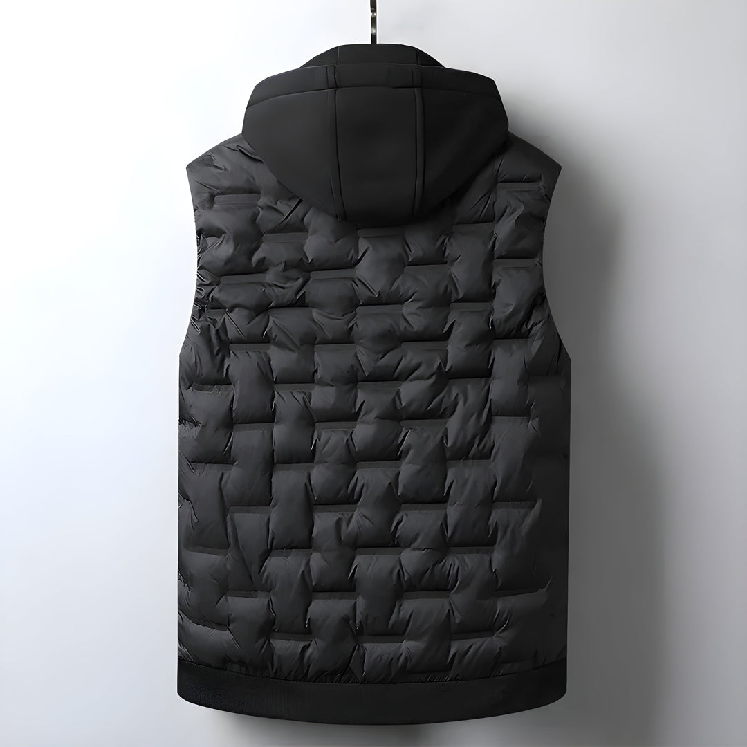 Thermo-Grid Hooded Vest