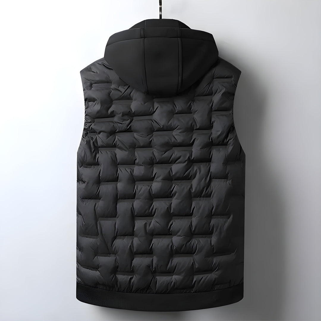 Thermo-Grid Hooded Vest