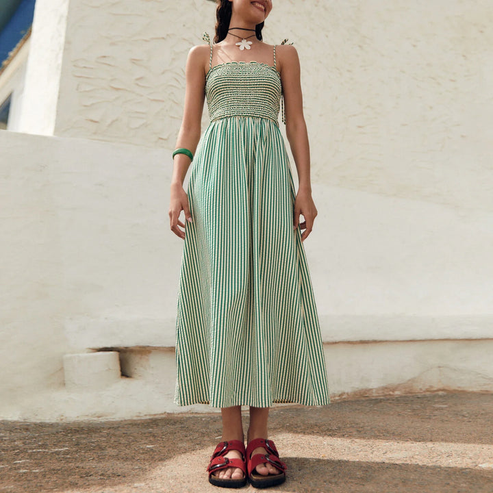 Midi Striped Sundress